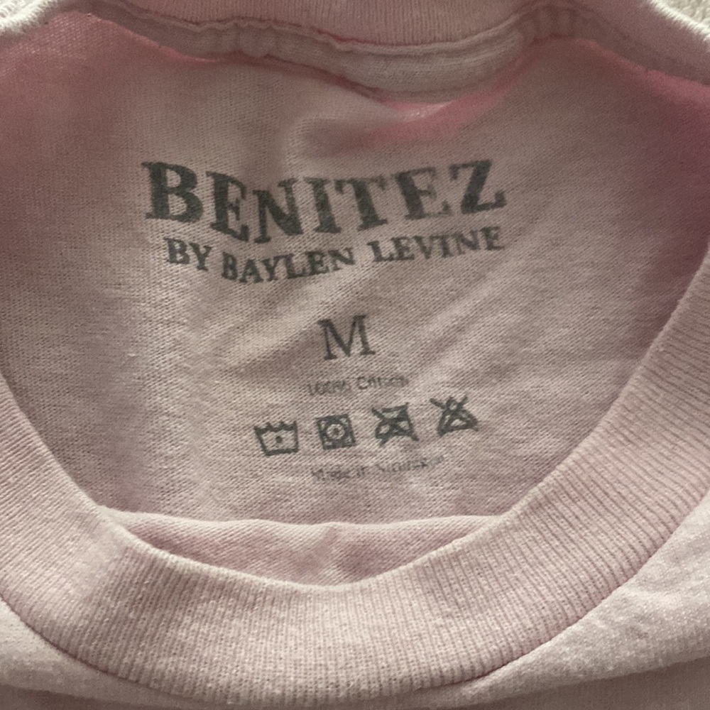 baylen levine merch, ( benitez) mature people are weenies shirt